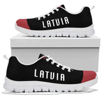 Latvia Sneakers - Flag Wave Style RLT6 - Wonder Print Shop