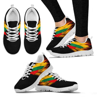 Lithuania Sneakers - Fire Wings and Flag RLT6 - Wonder Print Shop