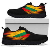 Lithuania Sneakers - Fire Wings and Flag RLT6 - Wonder Print Shop
