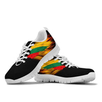 Lithuania Sneakers - Fire Wings and Flag RLT6 - Wonder Print Shop