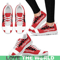 Switzerland Swiss Alps Men's / Women's Sneakers Shoes RLT13 - Wonder Print Shop
