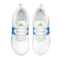 Nicaragua Wings Sneakers White Edition RLT8 - Wonder Print Shop