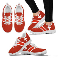Switzerland Flag Sneakers 01 RLT13 - Wonder Print Shop