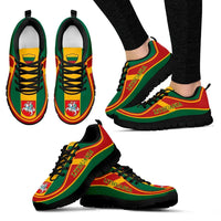 Lithuania Flag Color Sneakers RLT6 - Wonder Print Shop