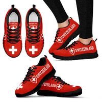 Switzerland Sneakers Swizerland Flag Sneakers/Shoes RLT13 - Wonder Print Shop