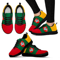 Lithuania - Lietuva Flag Men's/Women's/Kid's Sneakers Shoes RLT6 - Wonder Print Shop