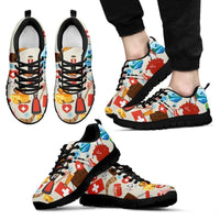 Switzerland Icons Pattern Sneakers RLT13 - Wonder Print Shop