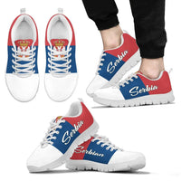 Serbia Flag Sneakers RLT7 - Wonder Print Shop