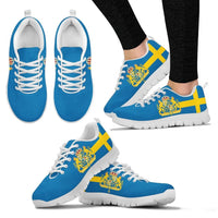 Coat Of Arms Of Sweden Sneakers RLT7 - Wonder Print Shop