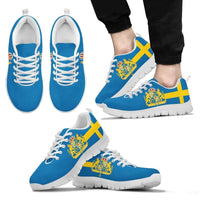 Coat Of Arms Of Sweden Sneakers RLT7 - Wonder Print Shop