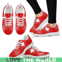 Switzerland Flag Sneakers RLT13 - Wonder Print Shop