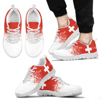Switzerland Flag Sneakers RLT13 - Wonder Print Shop