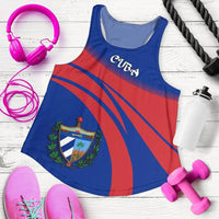 Cuba Coat Of Arms Women Tanktop Cricket RLT13 - Wonder Print Shop