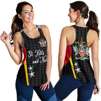 Saint Kitts and Nevis Women's Racerback Tank Exclusive Edition RLT6 - Wonder Print Shop