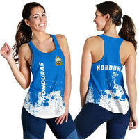 Honduras Women Racerback Tank, Smudge Style RLT8 - Wonder Print Shop