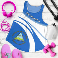 Nicaragua Coat Of Arms Women Tanktop Cricket RLT8 - Wonder Print Shop