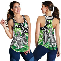 Nigeria Womens Racerback Tank Home, The Super Eagles RLT8 - Wonder Print Shop