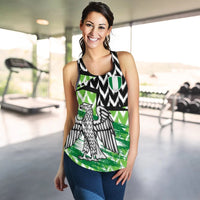 Nigeria Womens Racerback Tank Home, The Super Eagles RLT8 - Wonder Print Shop