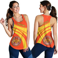 Bhutan Coat Of Arms Women Tanktop Cricket RLT6 - Wonder Print Shop