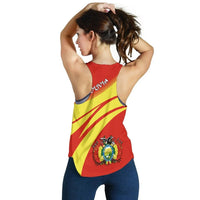 Bolivia Coat Of Arms Women Tanktop Cricket RLT6 - Wonder Print Shop