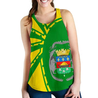 French Guyana Tank Top For Women Premium Style RLT8 - Wonder Print Shop