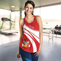 Peru Coat Of Arms Women Tanktop Cricket RLT7 - Wonder Print Shop