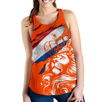 Netherlands Lion In Me Women's Racerback Tank RLT7 - Wonder Print Shop