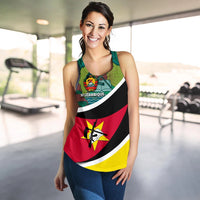 Mozambique Women Racerback Tank Road to Hometown RLT7 - Wonder Print Shop