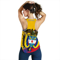 Colombia Special Women's Racerback Tank RLT7 - Wonder Print Shop