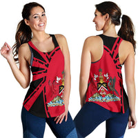 Trinidad Tobago Tank Top For Women Premium Style RLT6 - Wonder Print Shop