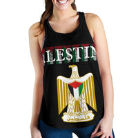 Palestine, United Women's Racerback Tank RLT13 - Wonder Print Shop