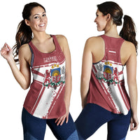 Latvia Women's Racerback Tank, Latvia Pride RLT6 - Wonder Print Shop