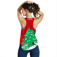 Lebanon Special Women's Racerback Tank RLT6 - Wonder Print Shop