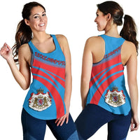 Luxembourg Coat Of Arms Women Tanktop Cricket RLT6 - Wonder Print Shop