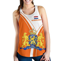 Netherland Women's Racerback Tank, Netherland Pride RLT7 - Wonder Print Shop