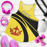 Brunei Coat Of Arms Women Tanktop Cricket RLT7 - Wonder Print Shop