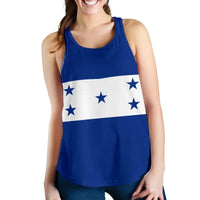 Honduras Flag with Coat of Arms Women Tank Top RLT8 - Wonder Print Shop