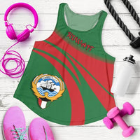 Kuwait Coat Of Arms Women Tanktop Cricket RLT8 - Wonder Print Shop