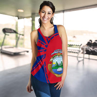 Costa Rica Tank Top For Women Premium Style RLT13 - Wonder Print Shop