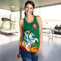(Lietuva) Lithuania Special Women's Racerback Tank RLT6 - Wonder Print Shop