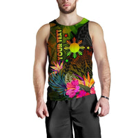 the-philippines-polynesian-personalised-mens-tank-top-hibiscus-and-banana-leaves