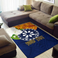 The Philippines Personalised Area Rug Filipino Sampaguita RLT6 - Wonder Print Shop