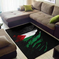 Palestine In Me Area Rug Special Grunge Style RLT13 - Wonder Print Shop