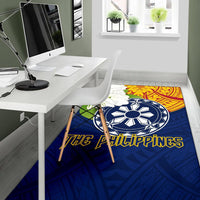 The Philippines Area Rug Filipino Sampaguita RLT6 - Wonder Print Shop