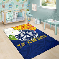 The Philippines Area Rug Filipino Sampaguita RLT6 - Wonder Print Shop