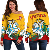 (Lietuva) Lithuania Special Off Shoulder Sweater RLT6 - Wonder Print Shop