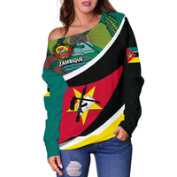 Mozambique Off Shoulder Sweater Road to Hometown RLT7 - Wonder Print Shop