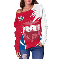 Panama Off Shoulder Sweater Active RLT13 - Wonder Print Shop