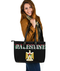 Palestine United Leather Tote RLT13 - Wonder Print Shop