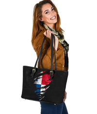 Panama In Me Leather Tote Special Grunge Style RLT13 - Wonder Print Shop